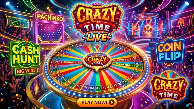 Crazy Time Live Show Evolution SuperSpin Casino Portugal